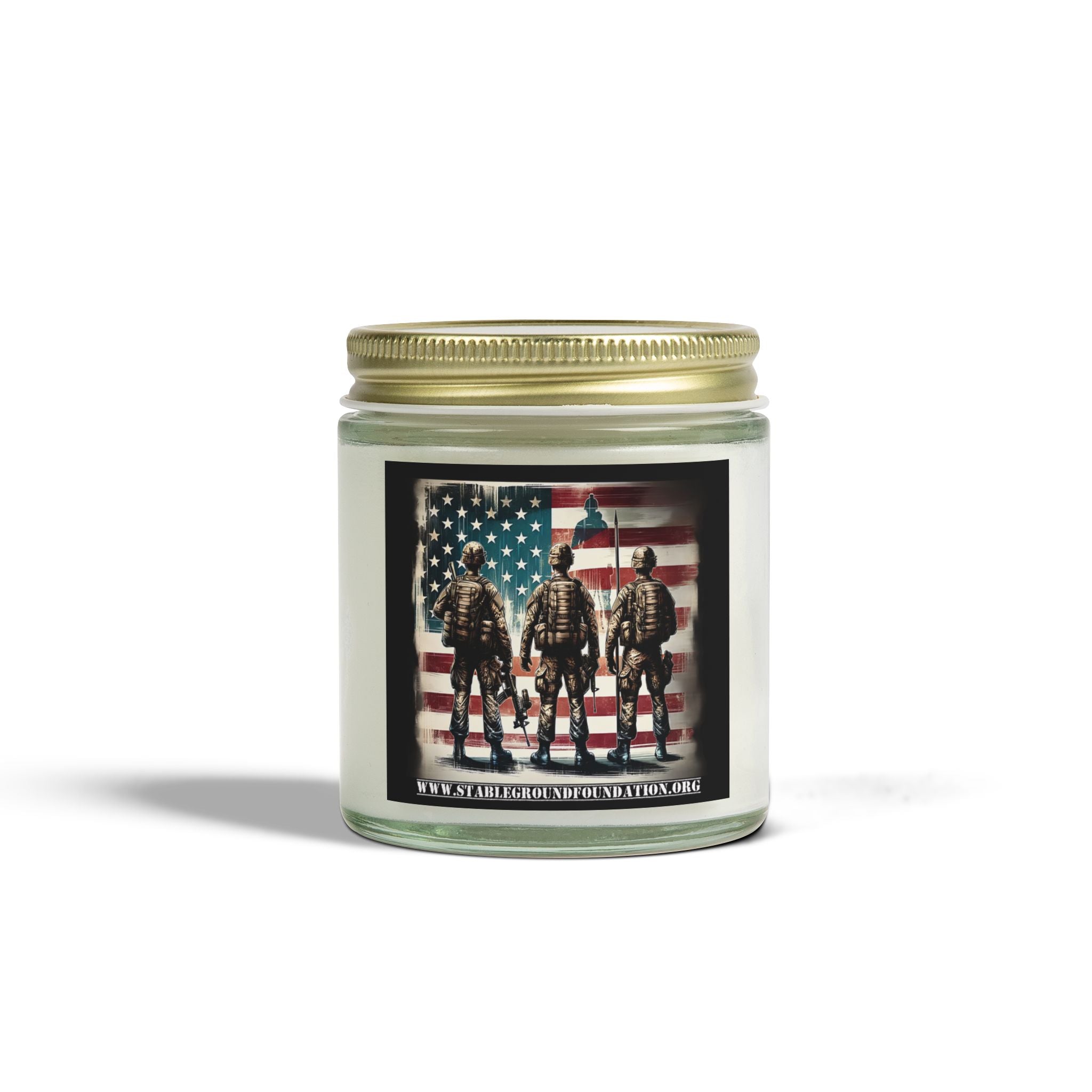 Brothers in Arms Candle – United Under the Flag