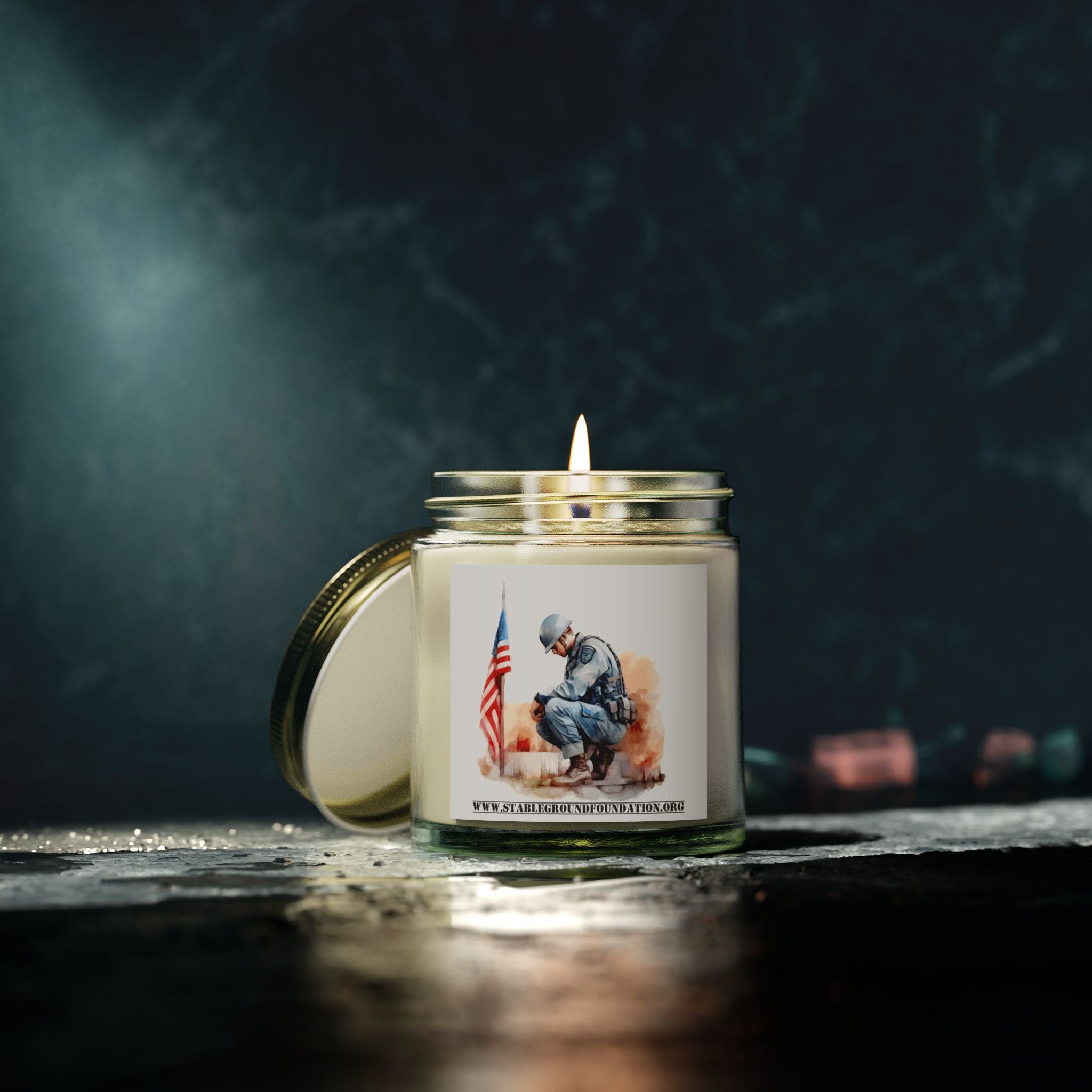American Pride Candle – Let Freedom Burn Bright