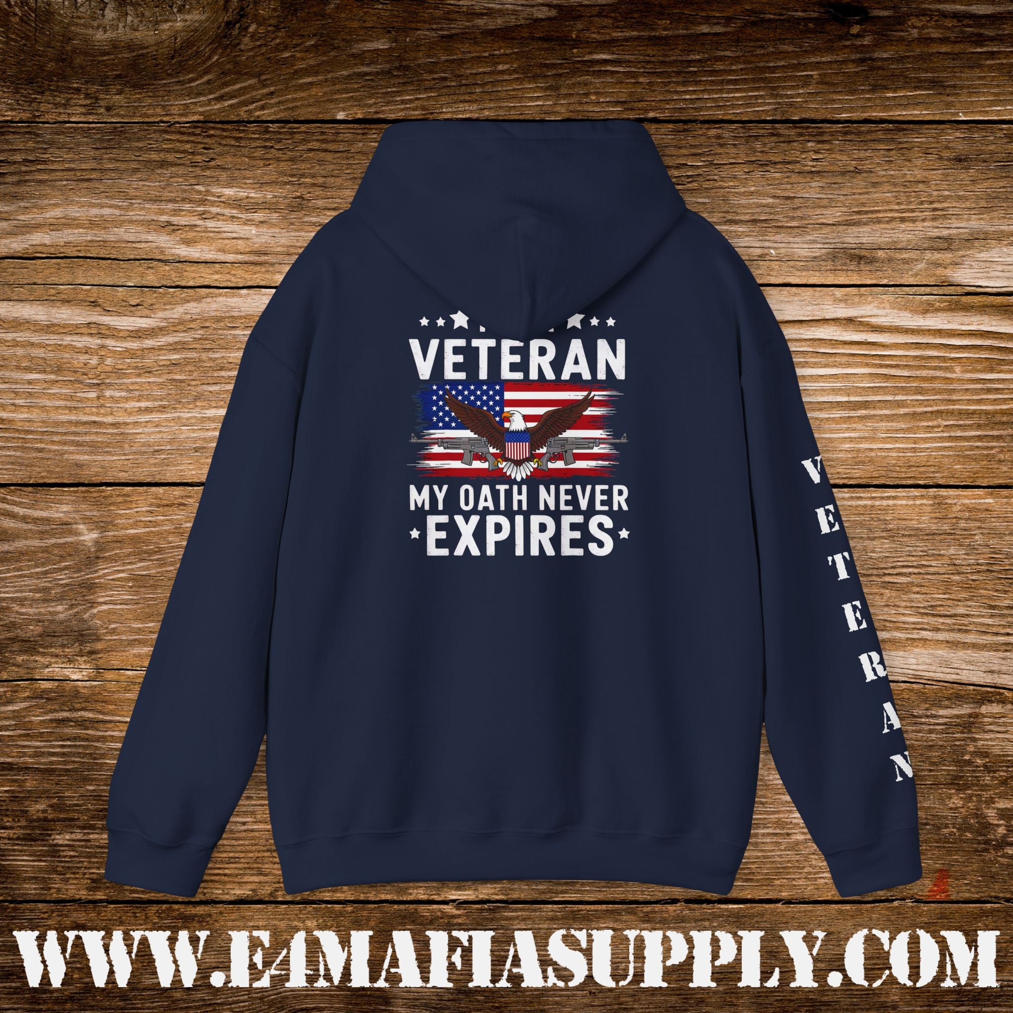 Copy of “Army Veteran Flag” Military Pride Hoodie