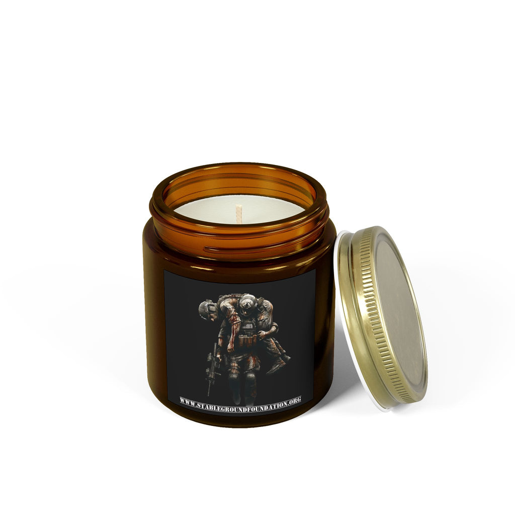 The Weight of Honor Candle – Remembering Those Who Carried Us Home