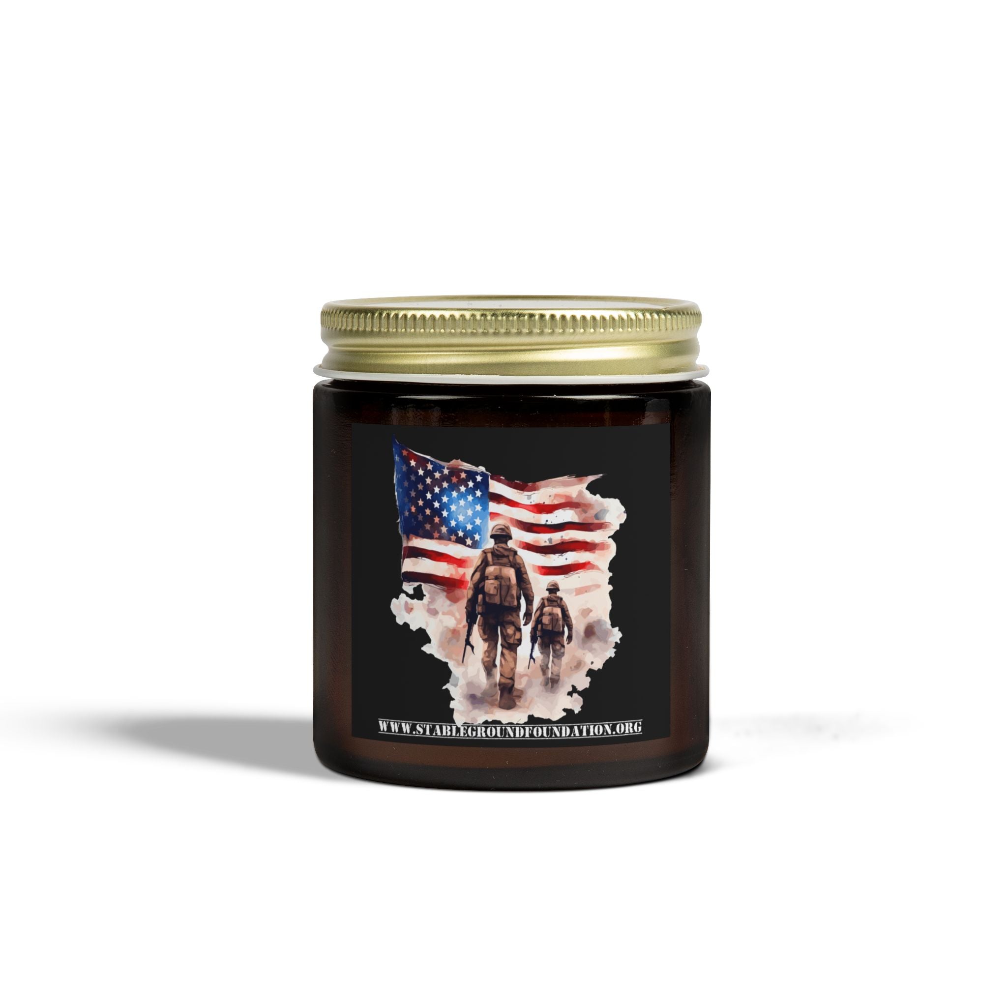 Brothers in Arms Candle – United Under the Flag