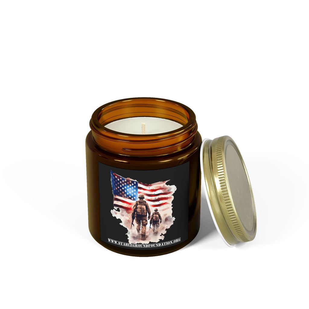 Brothers in Arms Candle – United Under the Flag