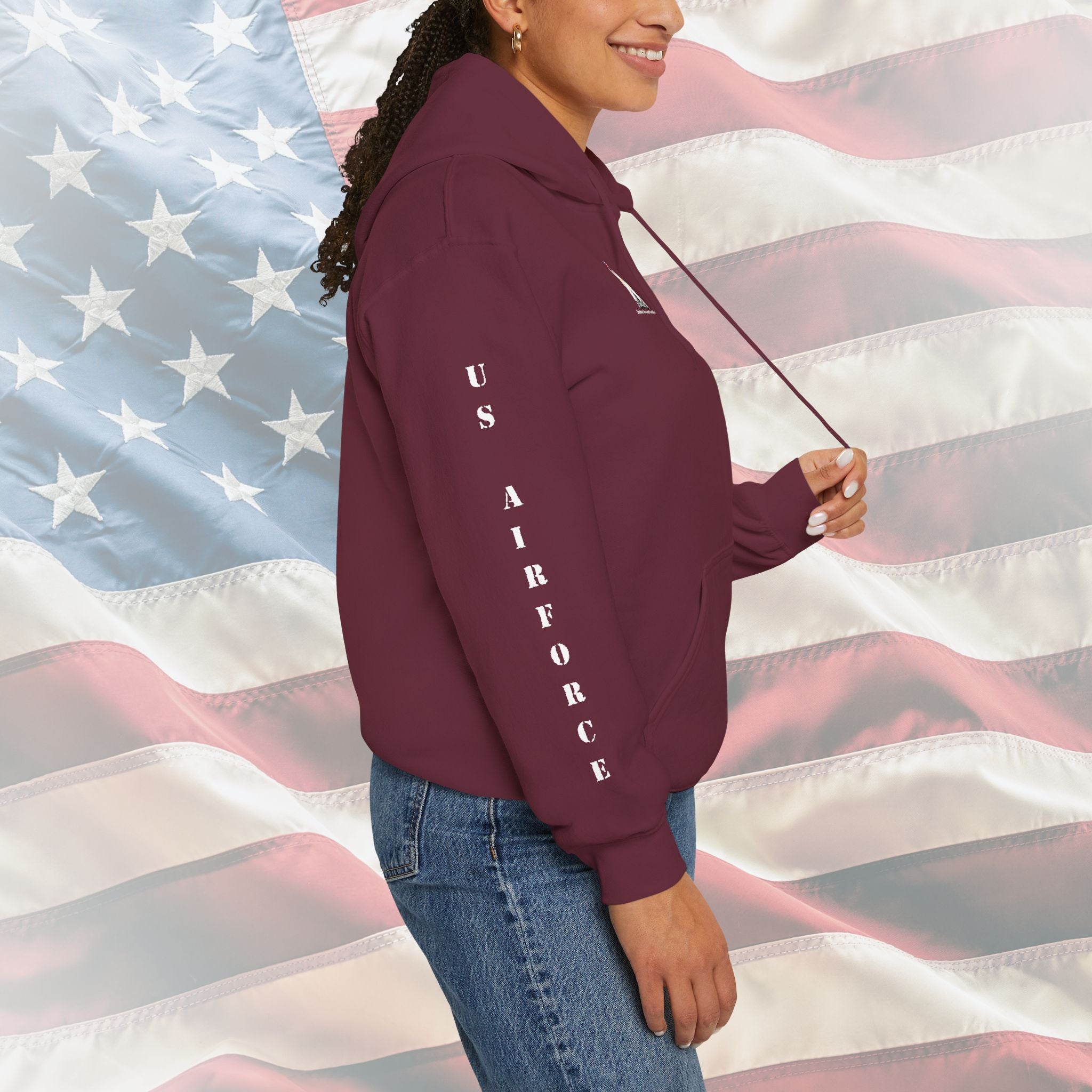 Female Veteran US Air Force Hoodie