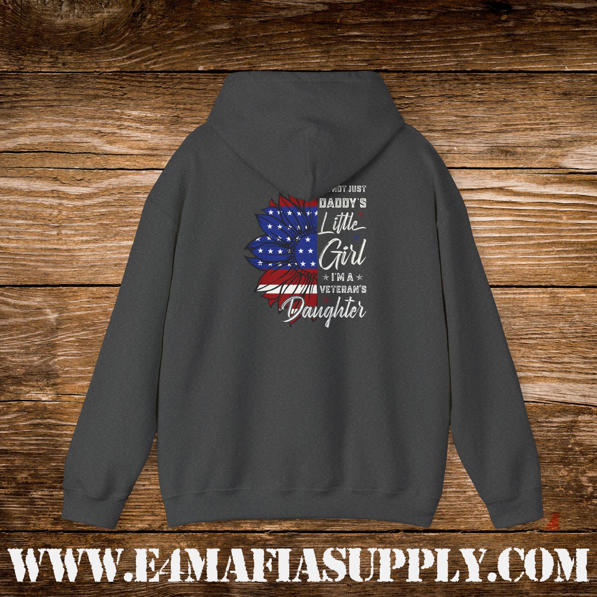 Daddy’s Little Girl I’m a Veteran’s Daughter Hoodie