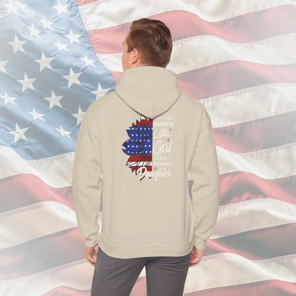 Daddy’s Little Girl I’m a Veteran’s Daughter Hoodie