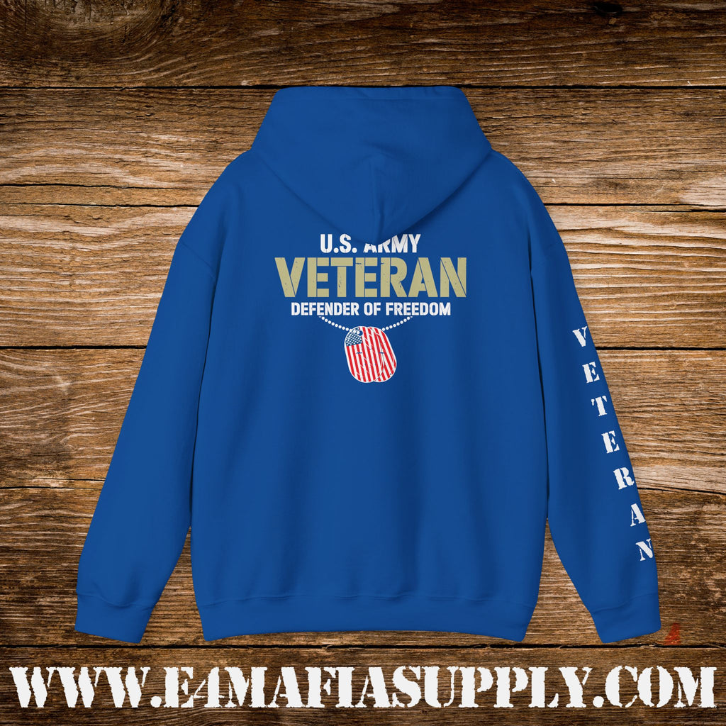 U.S. Army Veteran – Defender of Freedom Hoodie