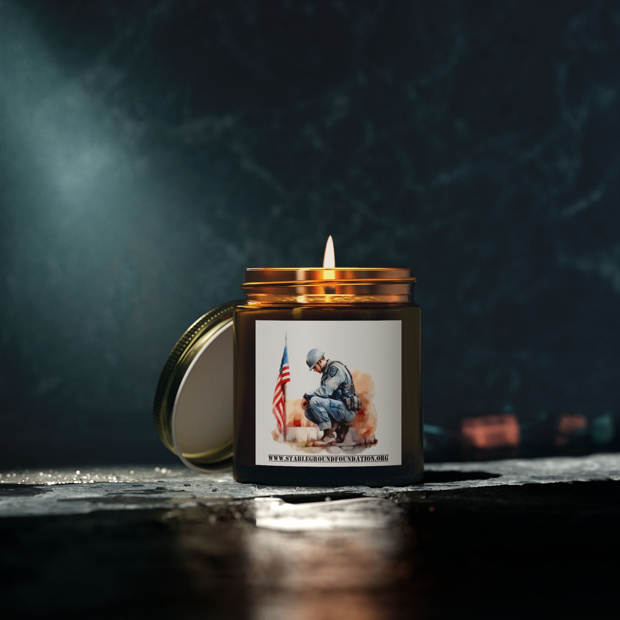 American Pride Candle – Let Freedom Burn Bright