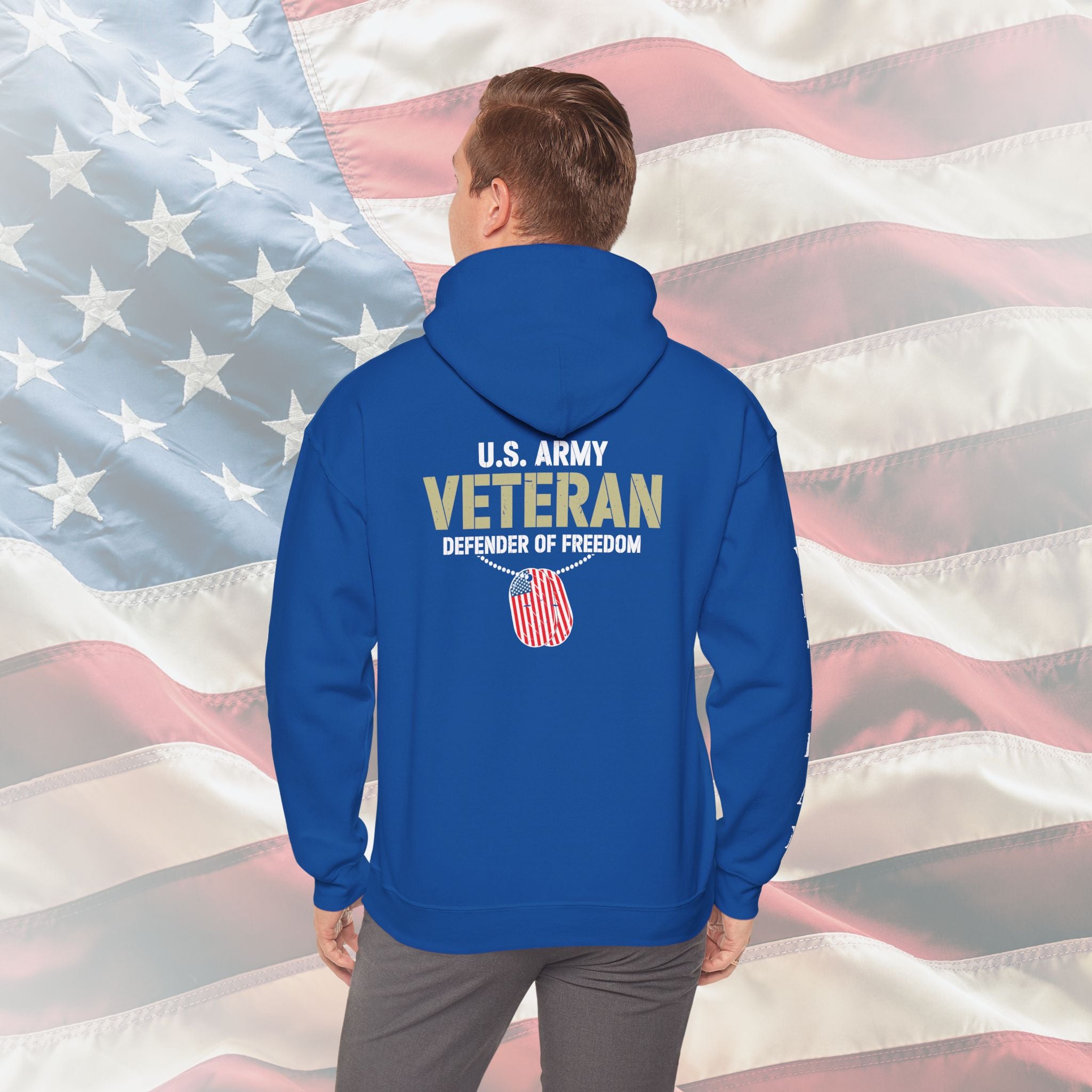 U.S. Army Veteran – Defender of Freedom Hoodie