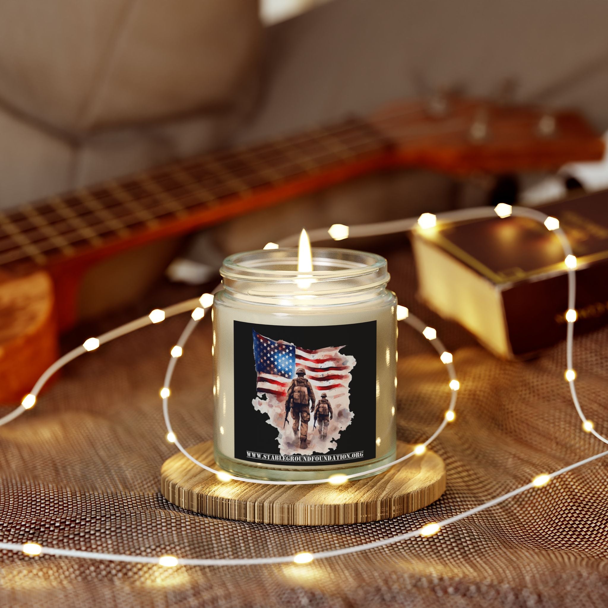 Brothers in Arms Candle – United Under the Flag