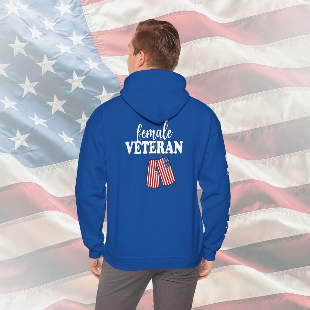 Female Veteran US Army Hoodie
