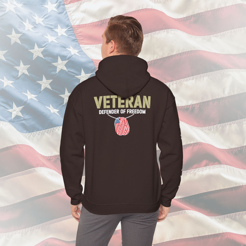 Veteran – Defender of Freedom – US Navy Hoodie