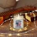 My Favorite Veteran Is My Daddy Candle – Patriotic Gift for Military Kids