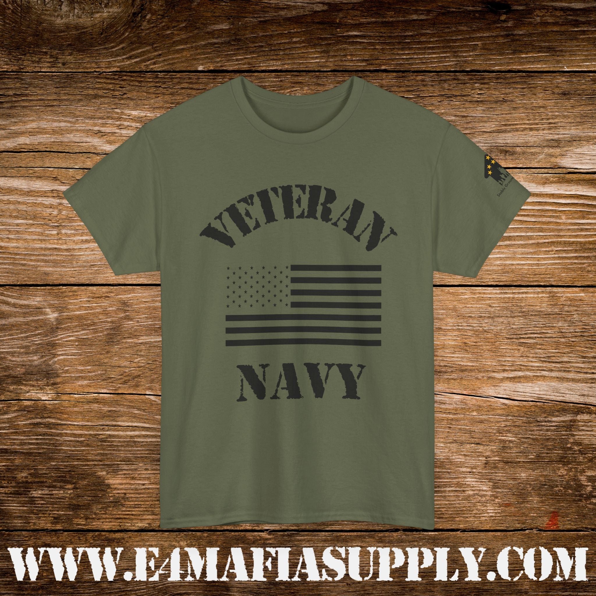 Navy Veteran Flag T-Shirt