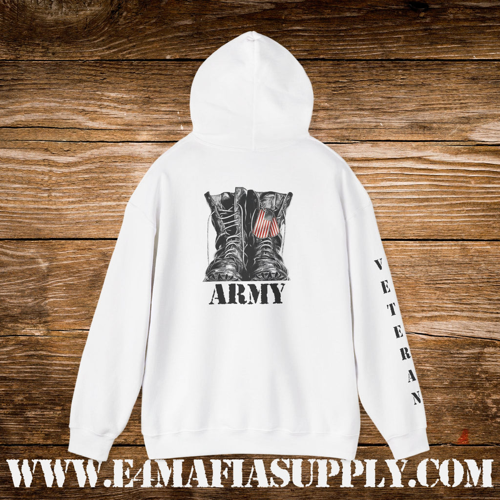 U.S. Army Combat Boots Veteran Hoodie