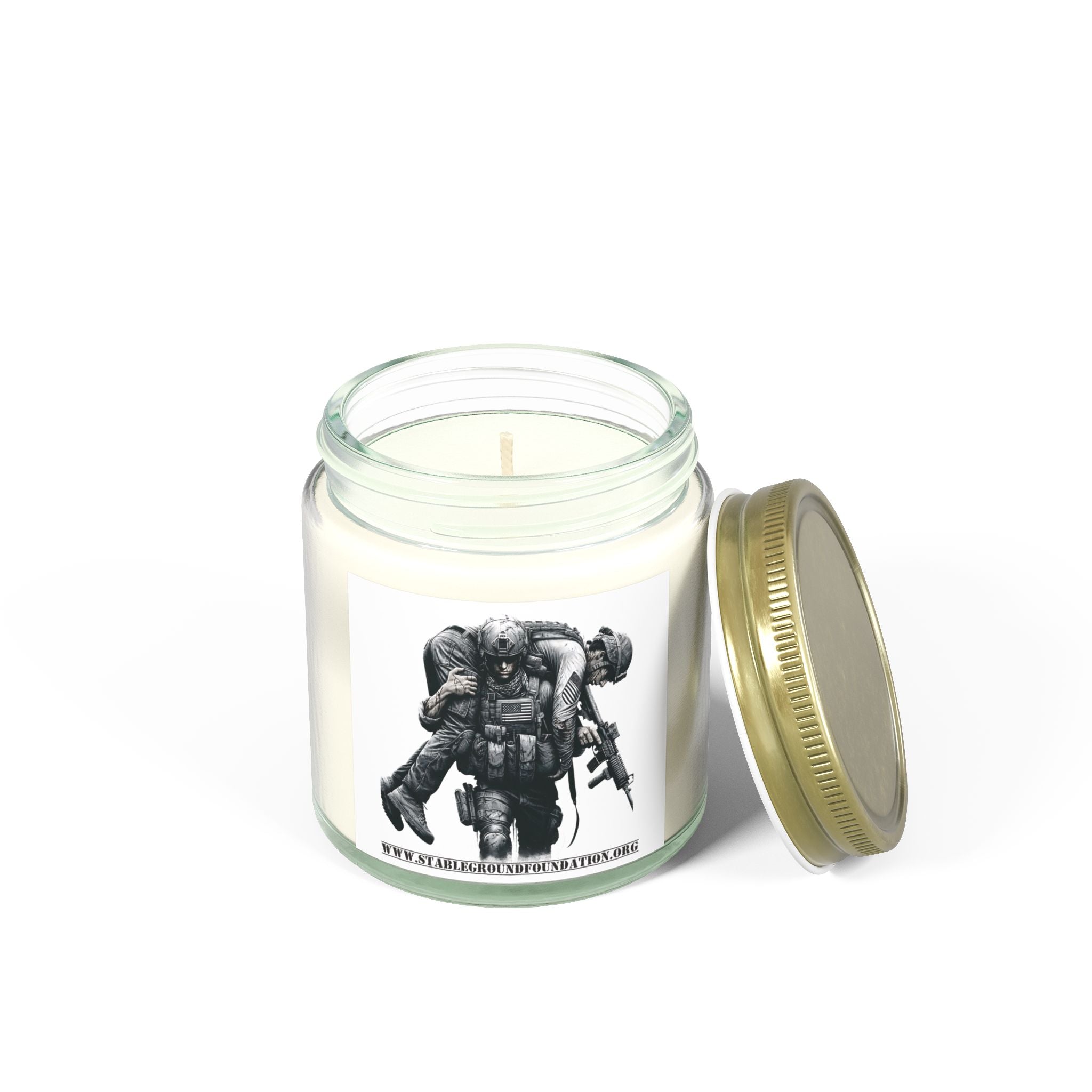 Brothers in Arms Candle – Honoring the Fallen, Supporting the Living