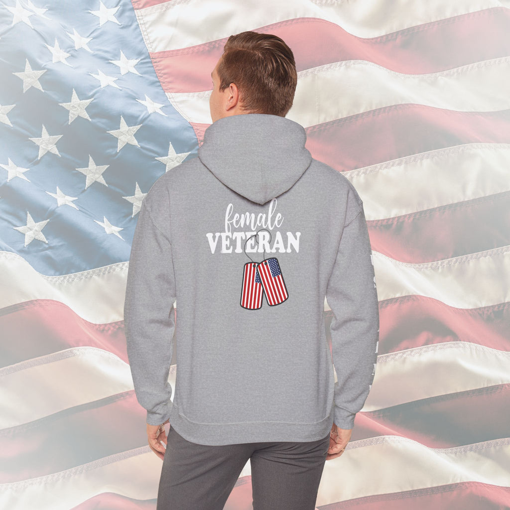 Female Veteran US Army Hoodie