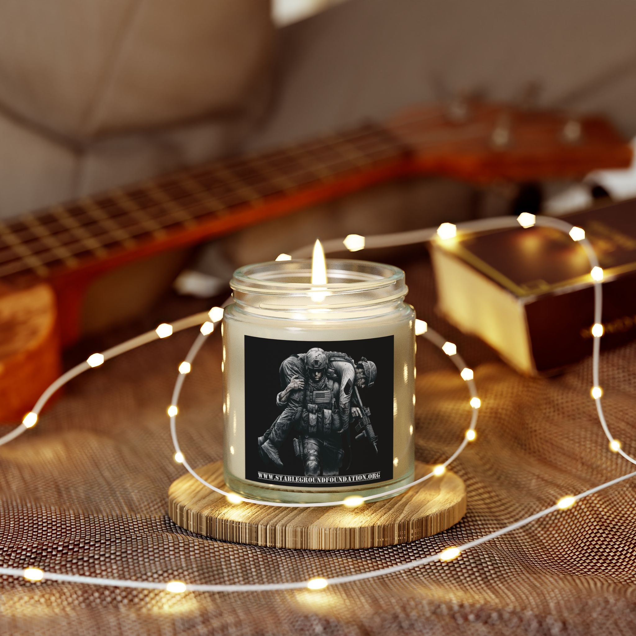 Brothers in Arms Candle – Honoring Sacrifice and Brotherhood Among Veterans