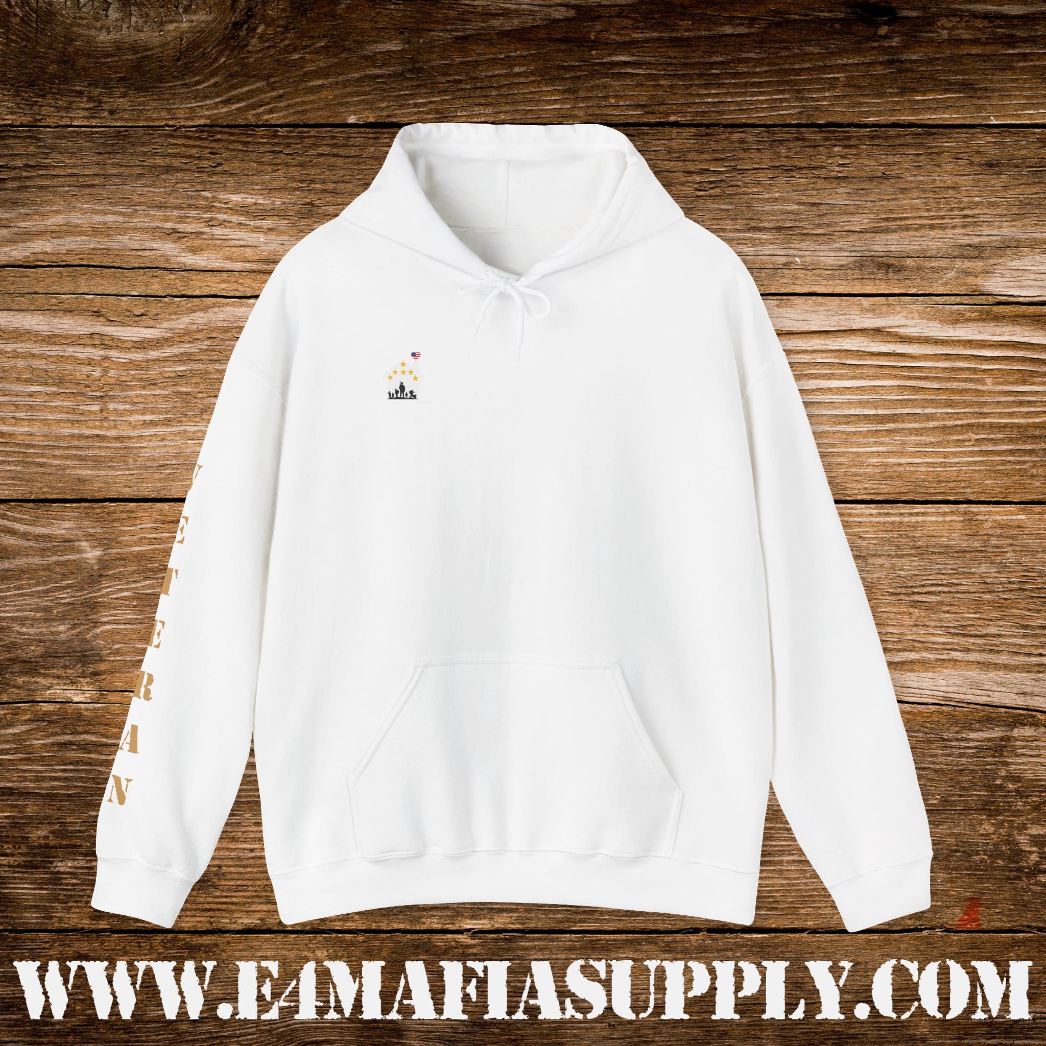 “PTSD – Don’t Leave Them Behind” Patriotic Veteran Awareness Hoodie