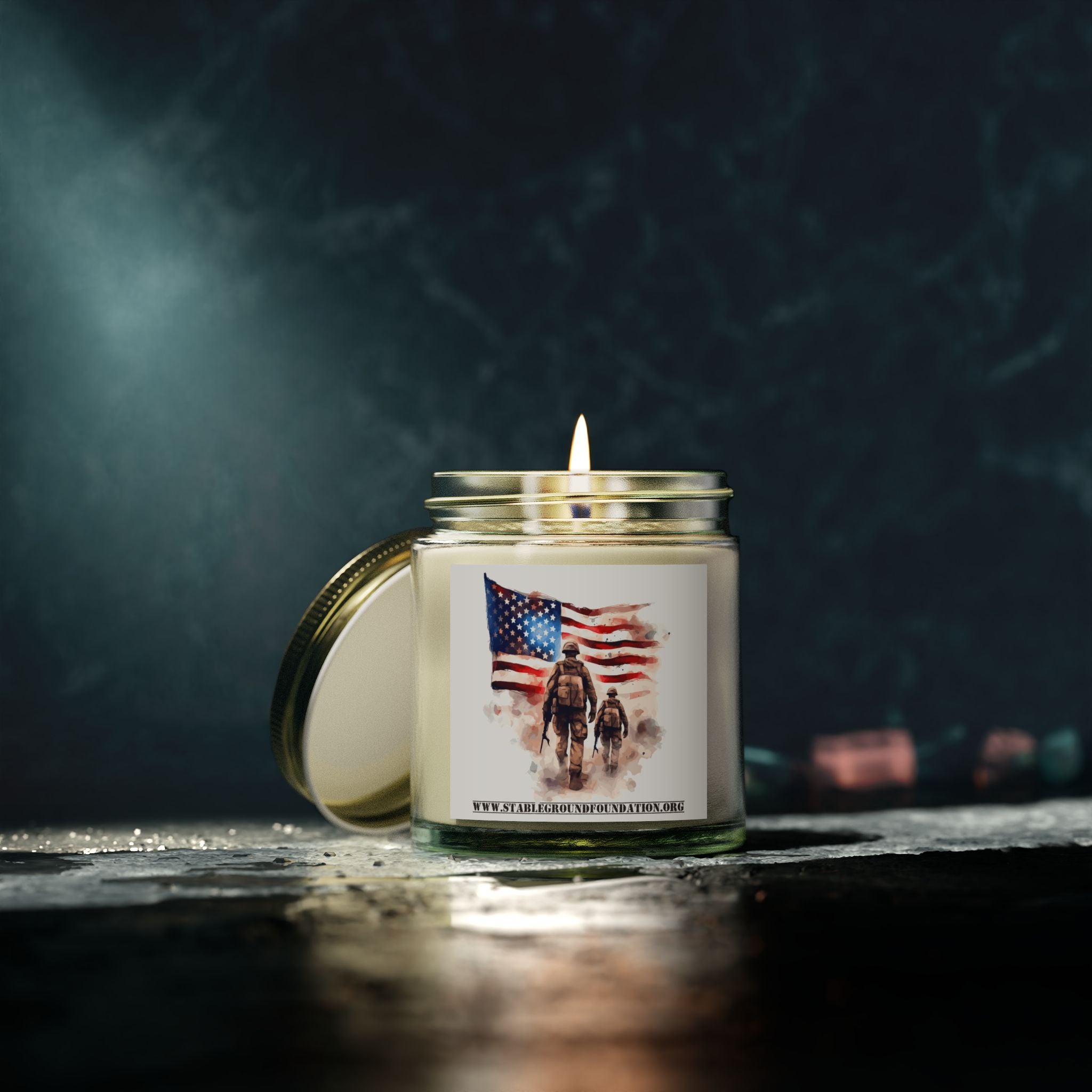 Brothers in Arms Candle – United Under the Flag (Light Edition)