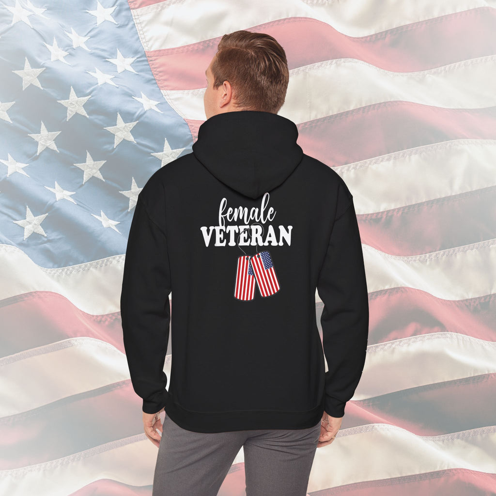 Female Veteran US Navy Hoodie