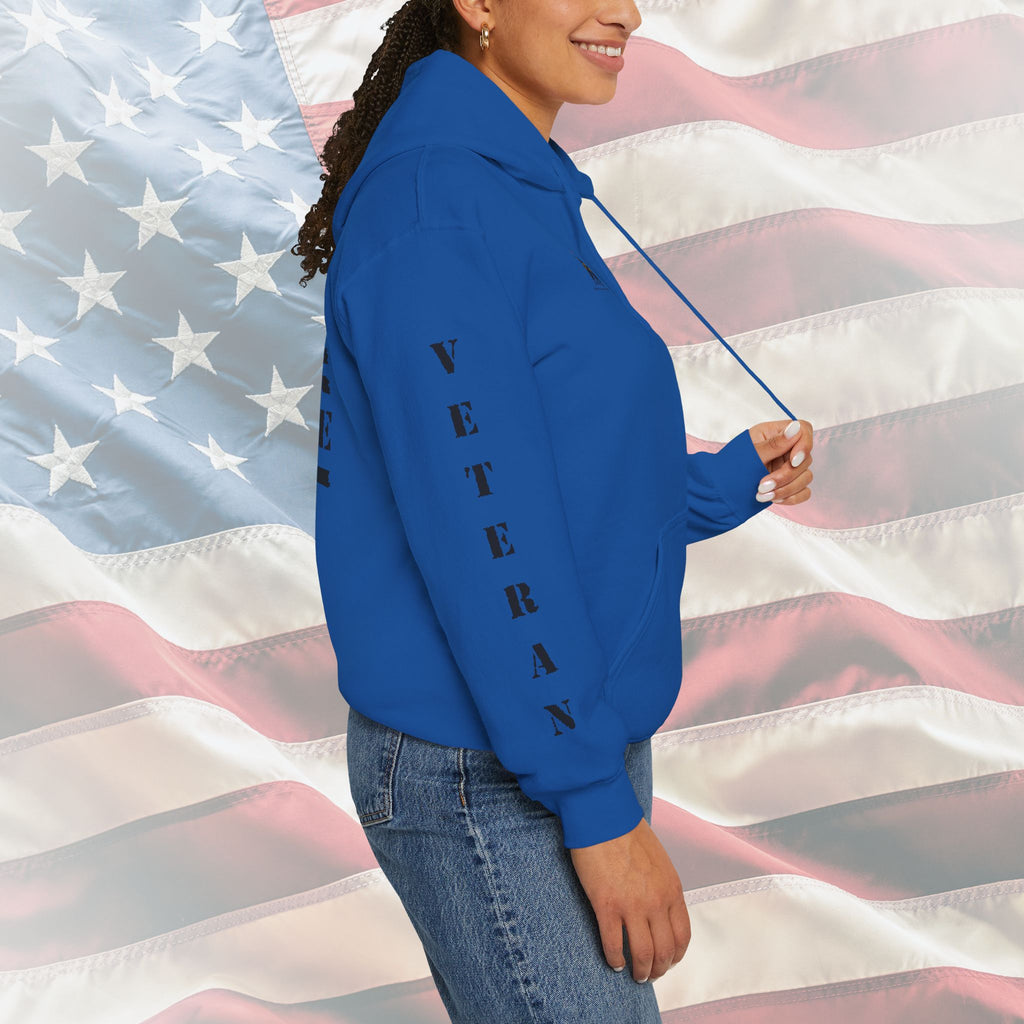 “Air Force Veteran Flag” Military Pride Hoodie