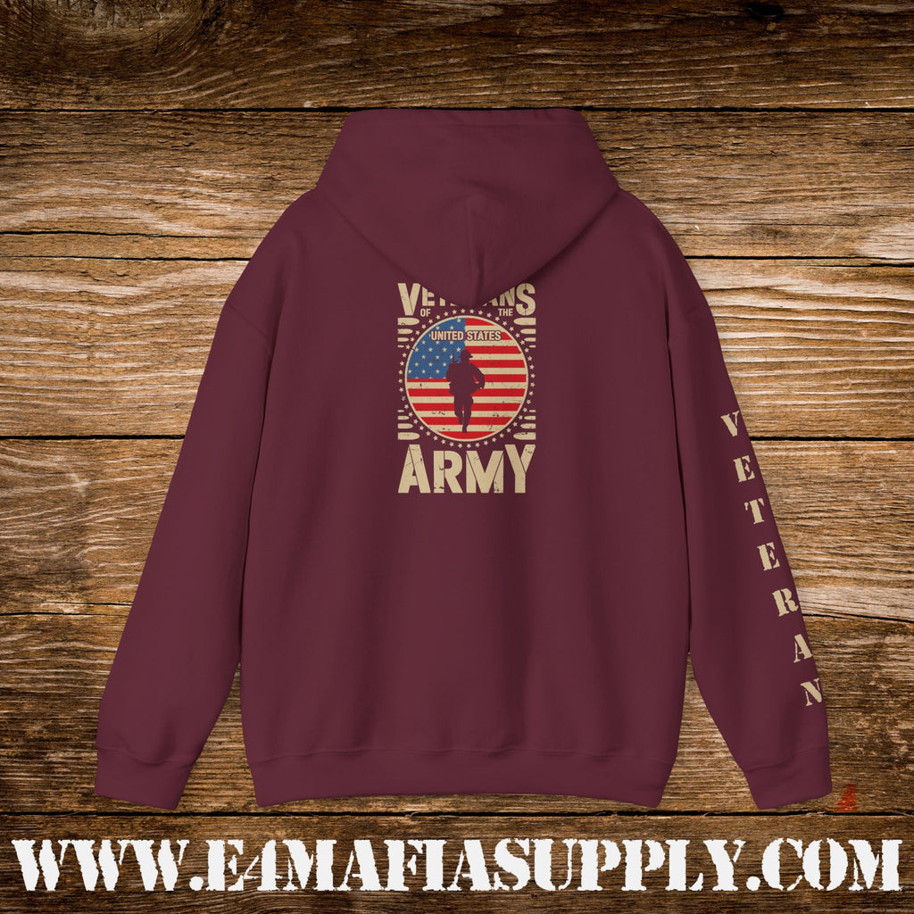 Veterans U.S. Army – Patriotic Military Hoodie