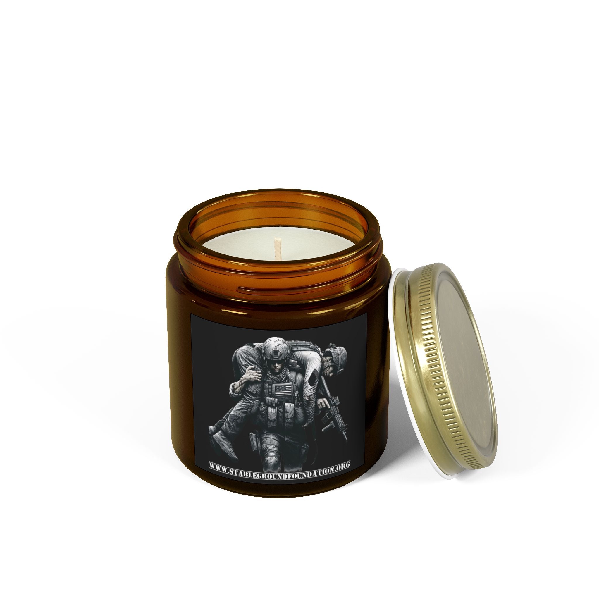 Brothers in Arms Candle – Honoring Sacrifice and Brotherhood Among Veterans
