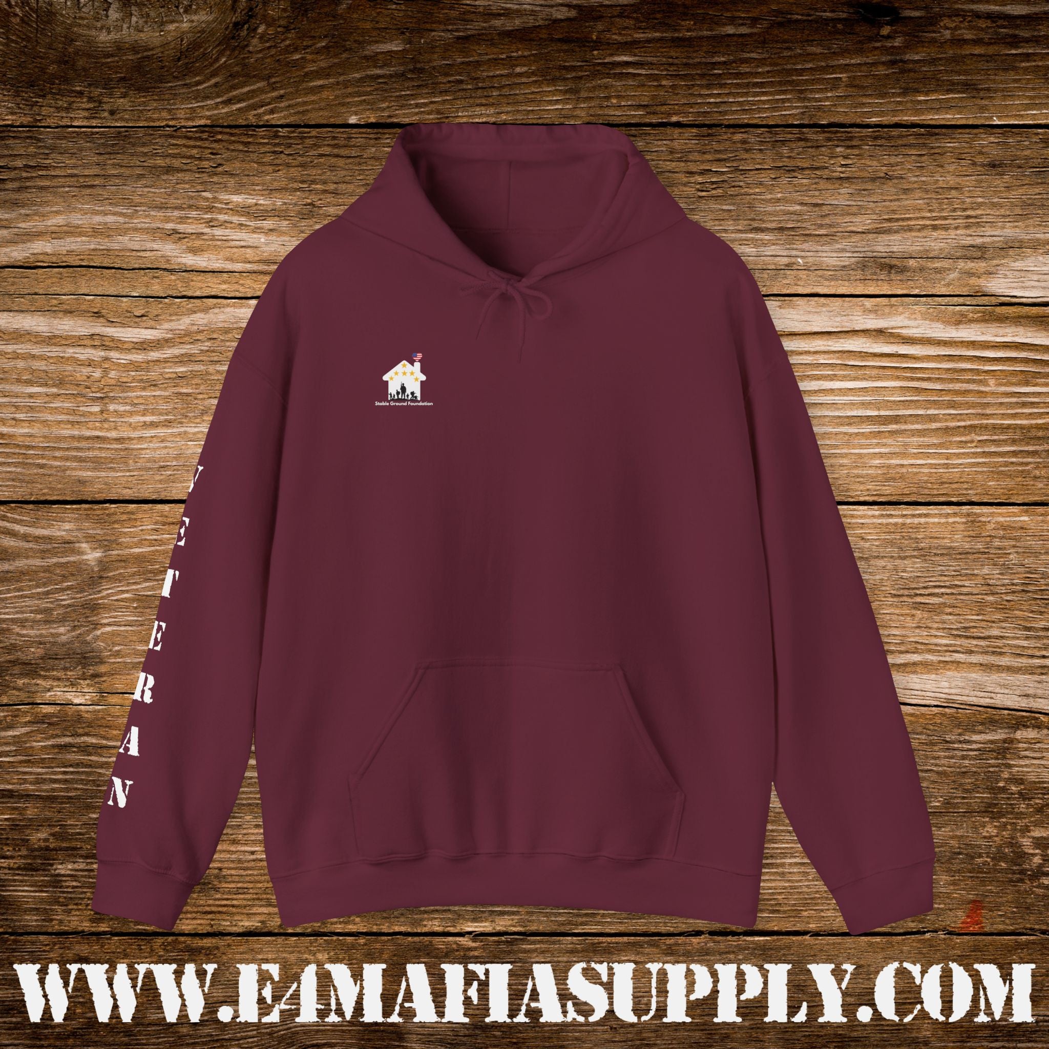 United States Navy Veteran Hoodie – Patriotic Flag Edition