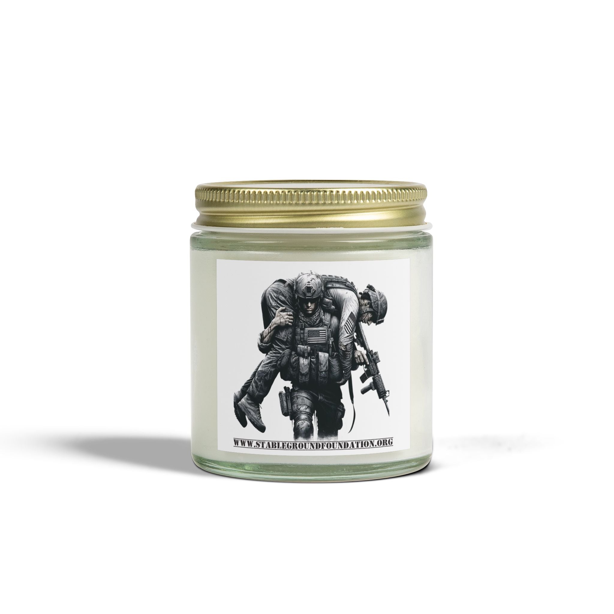 Brothers in Arms Candle – Honoring the Fallen, Supporting the Living
