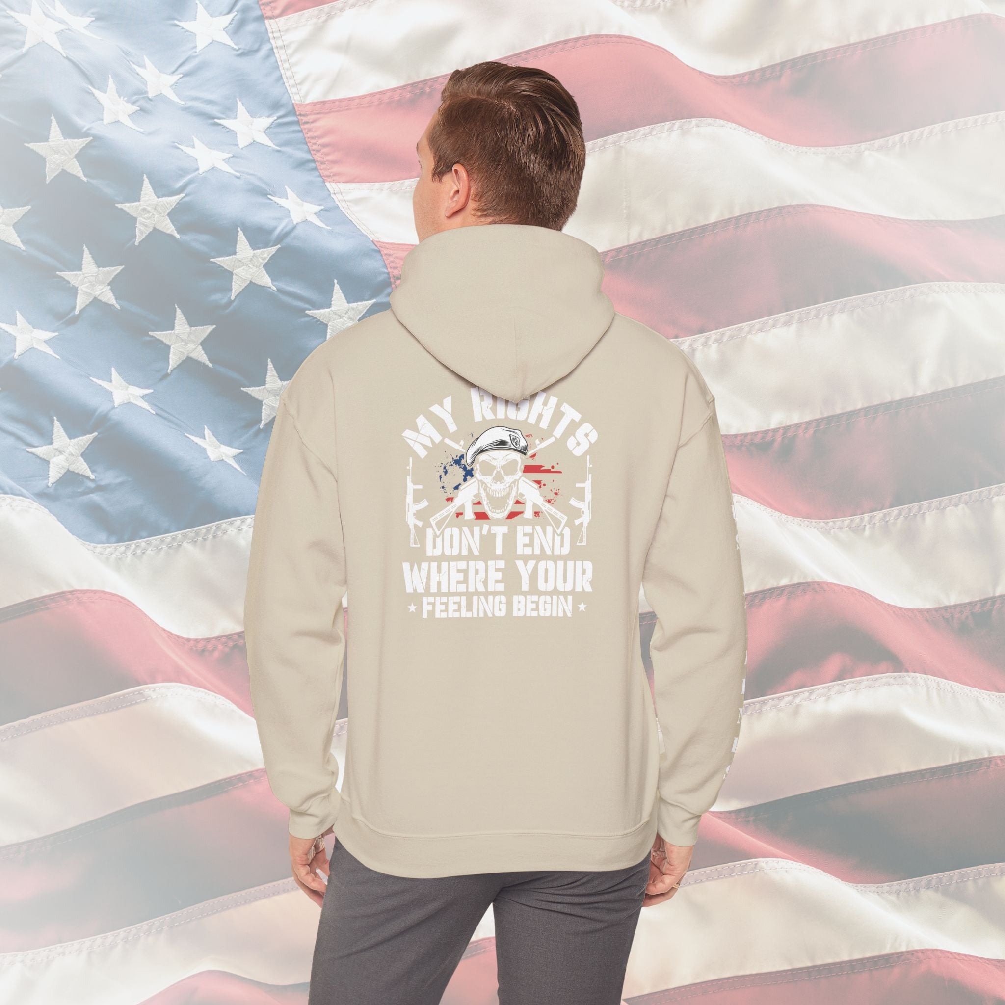 My Rights Don’t End Where Your Feelings Begin – US Marines Hoodie