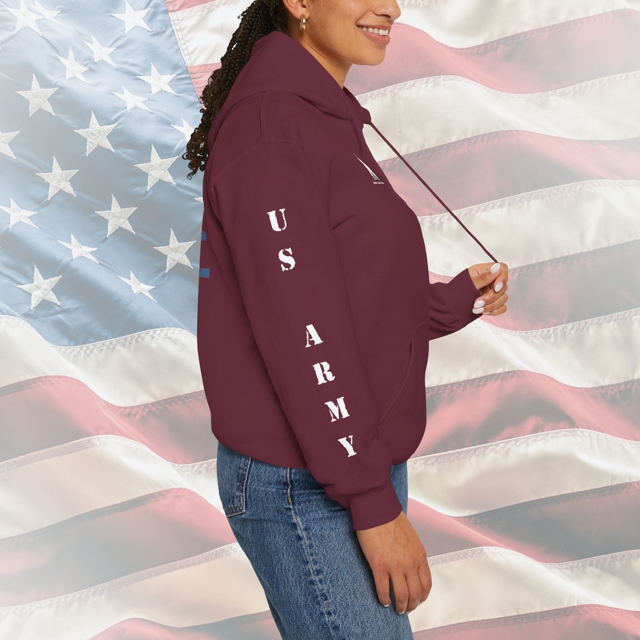 Love Our Veterans US Army Hoodie