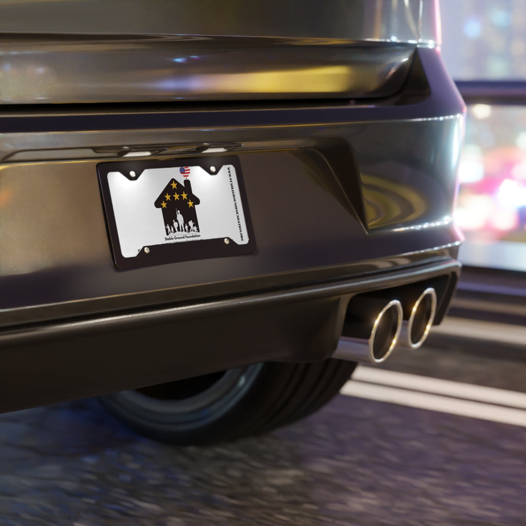 Stable Ground Foundation – Veteran Support License Plate
