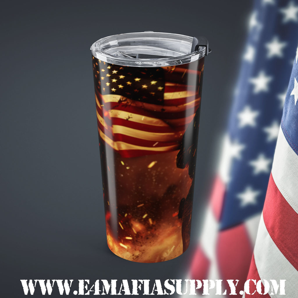 Battle Ready — Tactical Soldier Tumbler for the Fearless and Caffeinated”