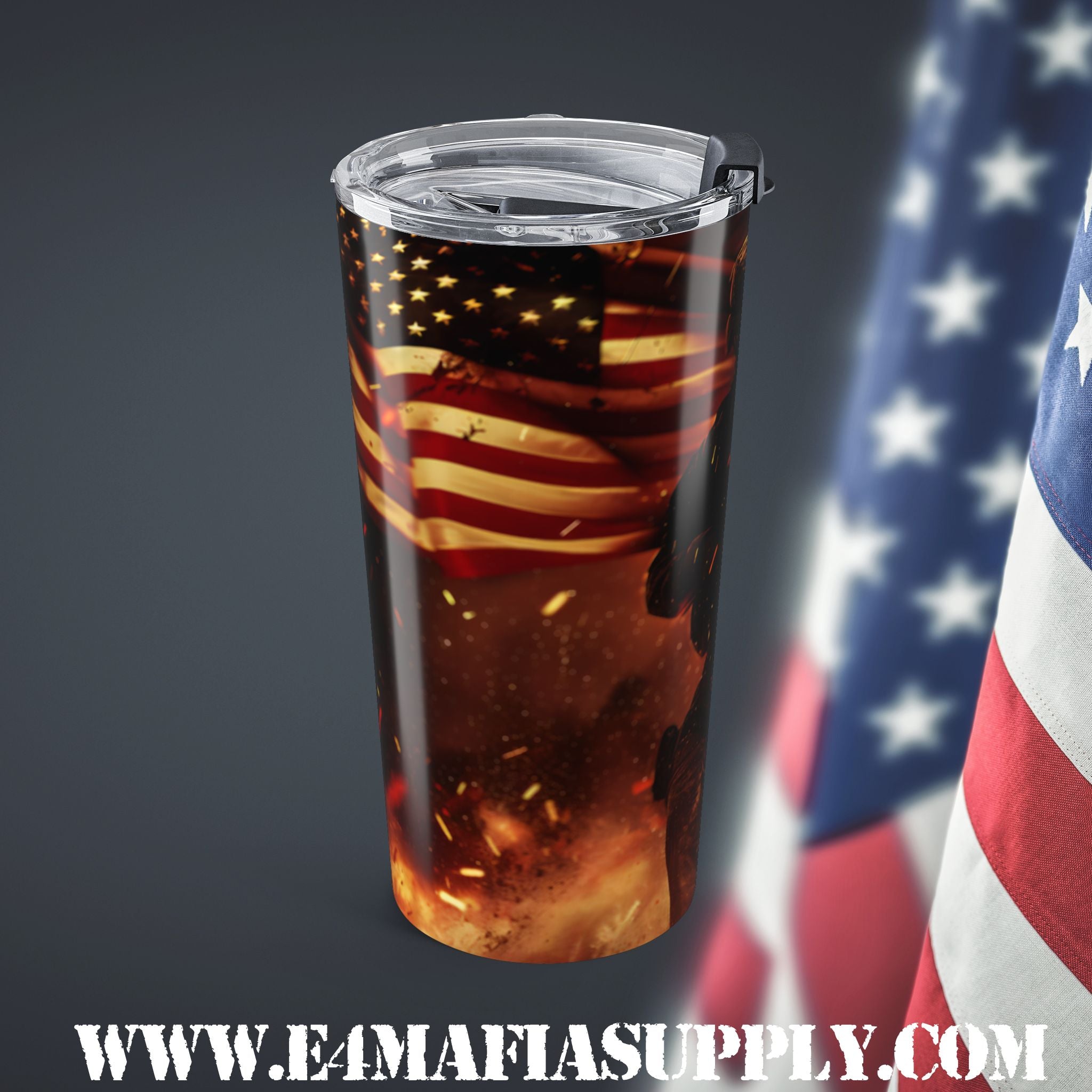Battle Ready — Tactical Soldier Tumbler for the Fearless and Caffeinated”