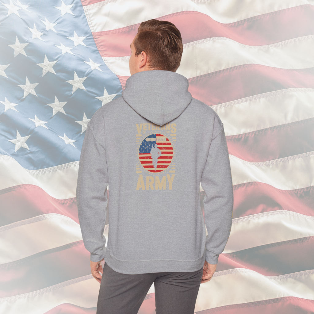 Veterans U.S. Army – Patriotic Military Hoodie