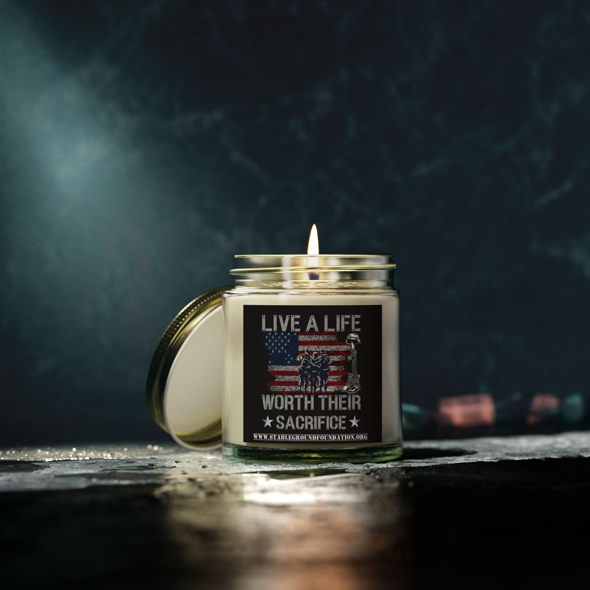 Copy of Copy of Copy of Copy of Copy of Copy of Copy of Copy of Copy of Scented Candles, Coconut Apricot Wax (4oz, 9oz)