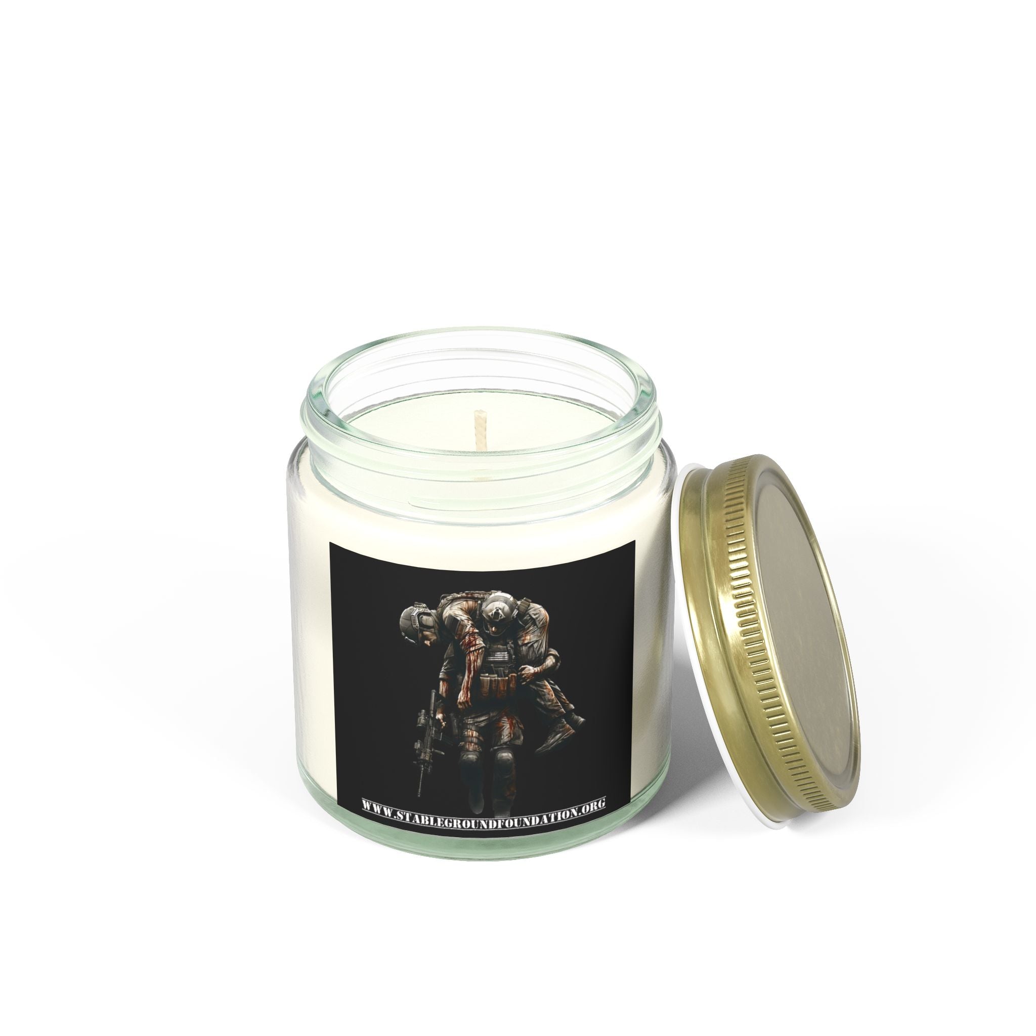 The Weight of Honor Candle – Remembering Those Who Carried Us Home