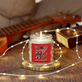 Love Our Veterans Candle – Red Patriotic Tribute Candle for Heroes