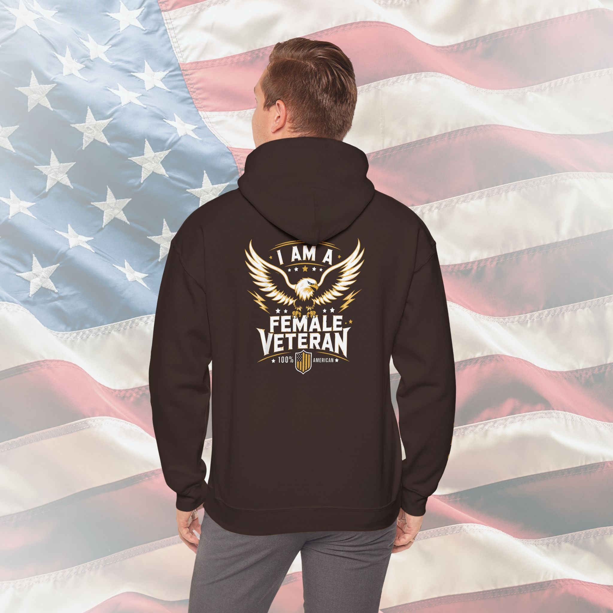 I Am a Female Veteran US Air Force Hoodie