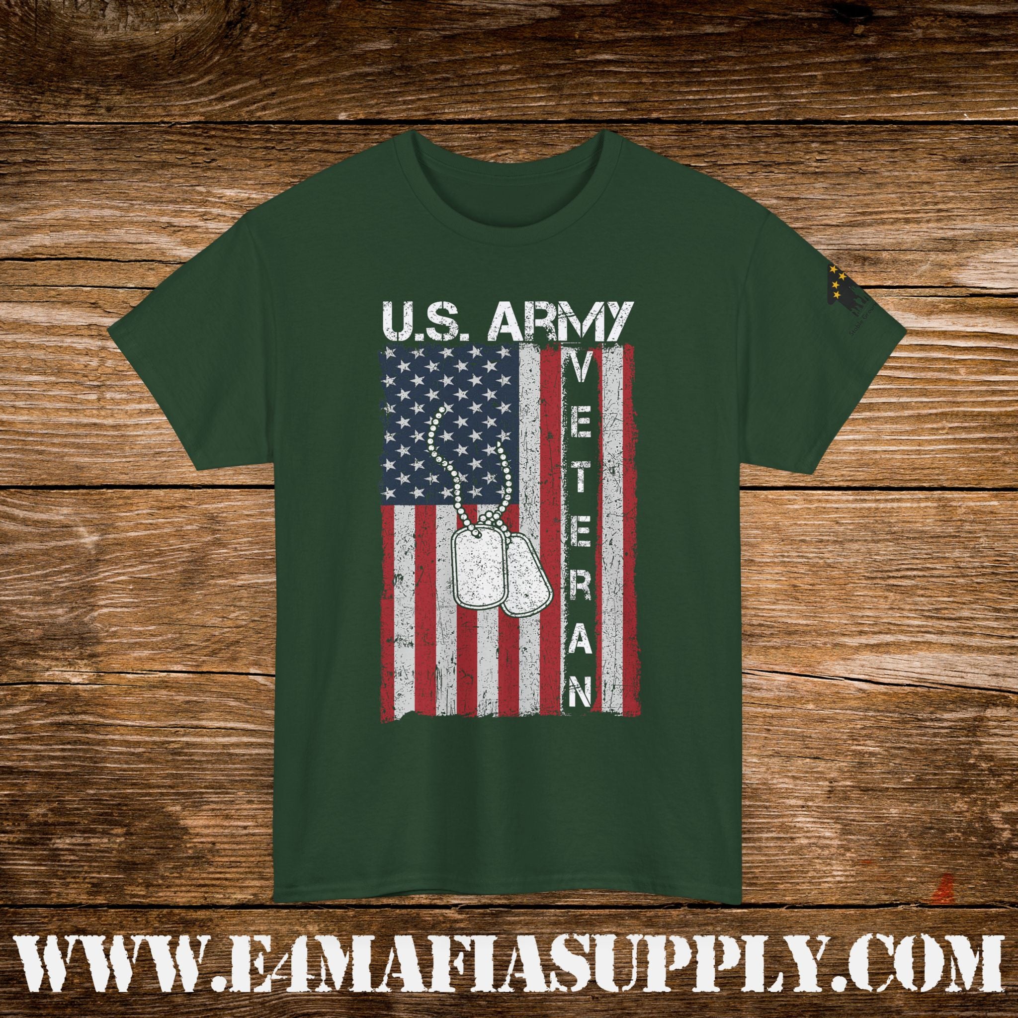 U.S. Army Veteran Flag T-Shirt
