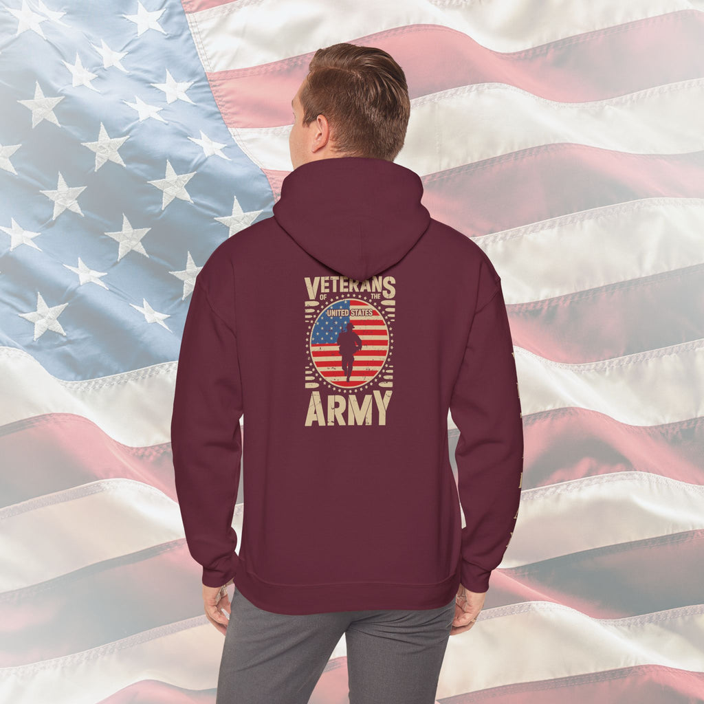 Veterans U.S. Army – Patriotic Military Hoodie