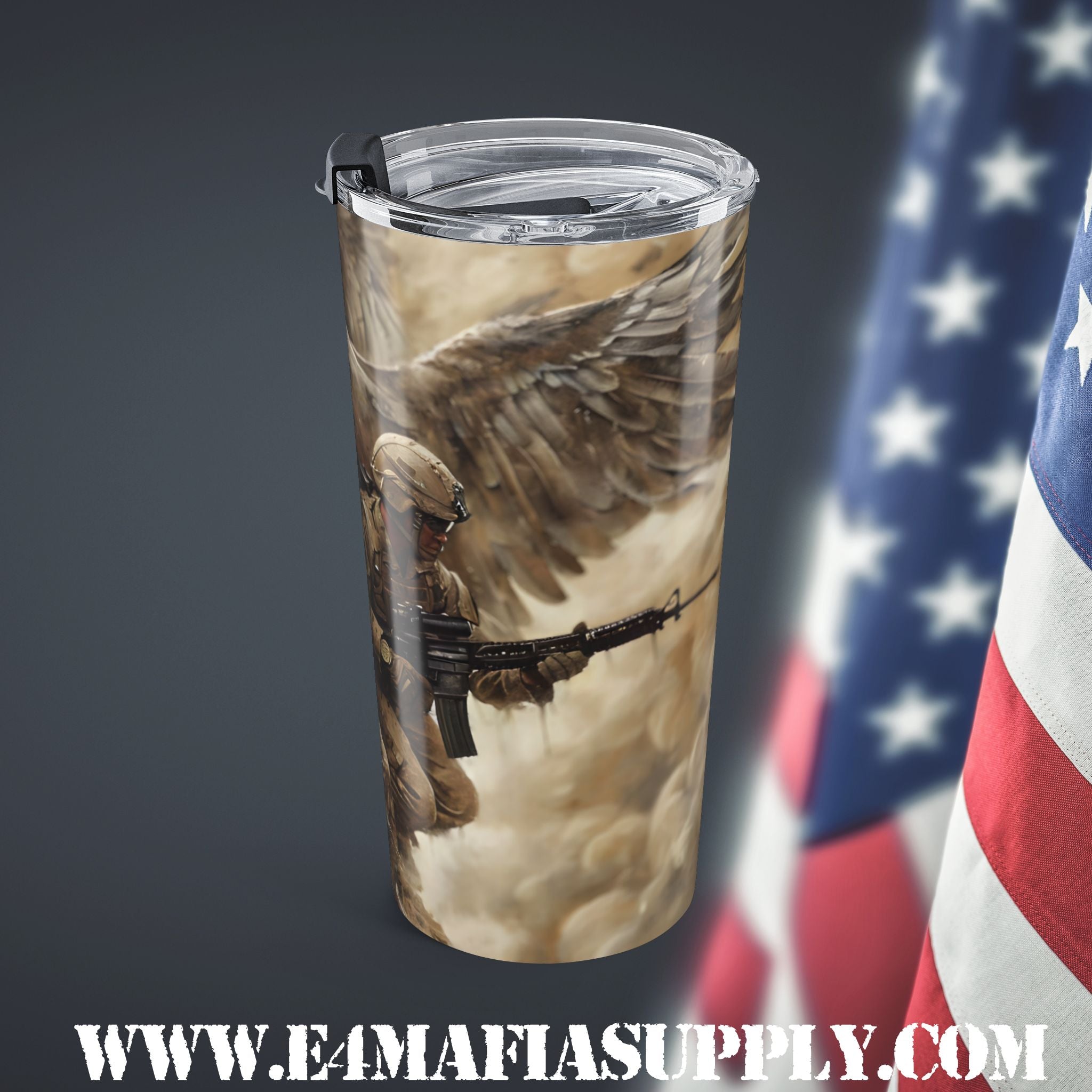 Brothers in Battle — Military Tumbler for Those Who’ve Got Each Other’s Six