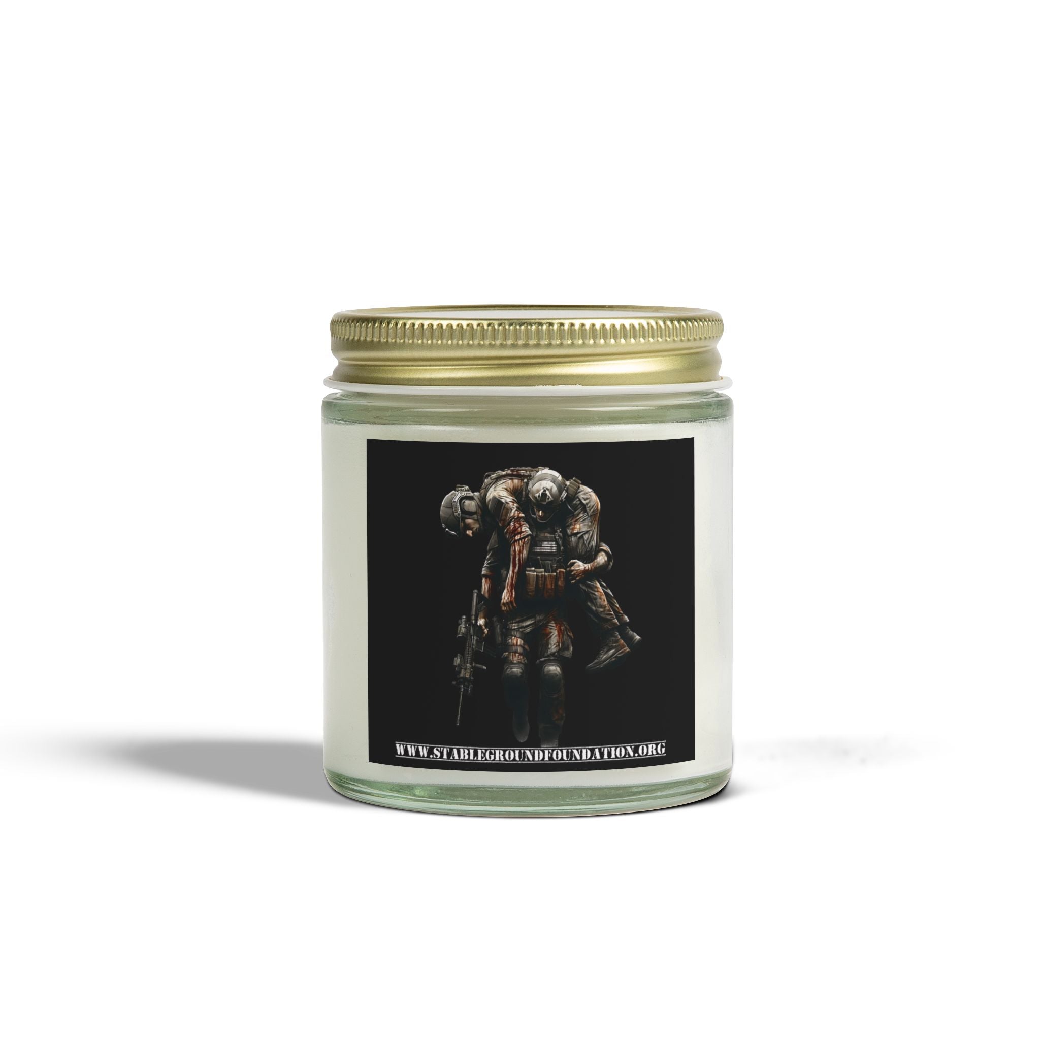 The Weight of Honor Candle – Remembering Those Who Carried Us Home