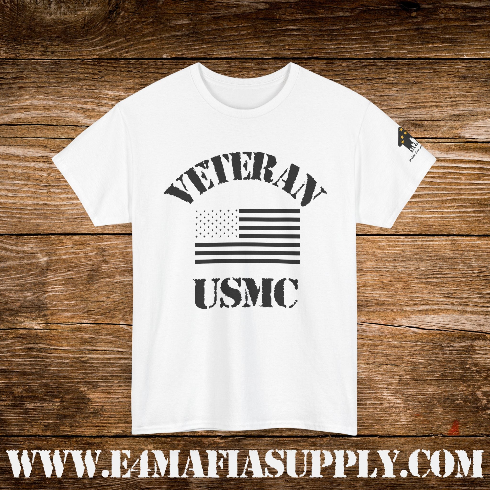 USMC Veteran Flag T-Shirt