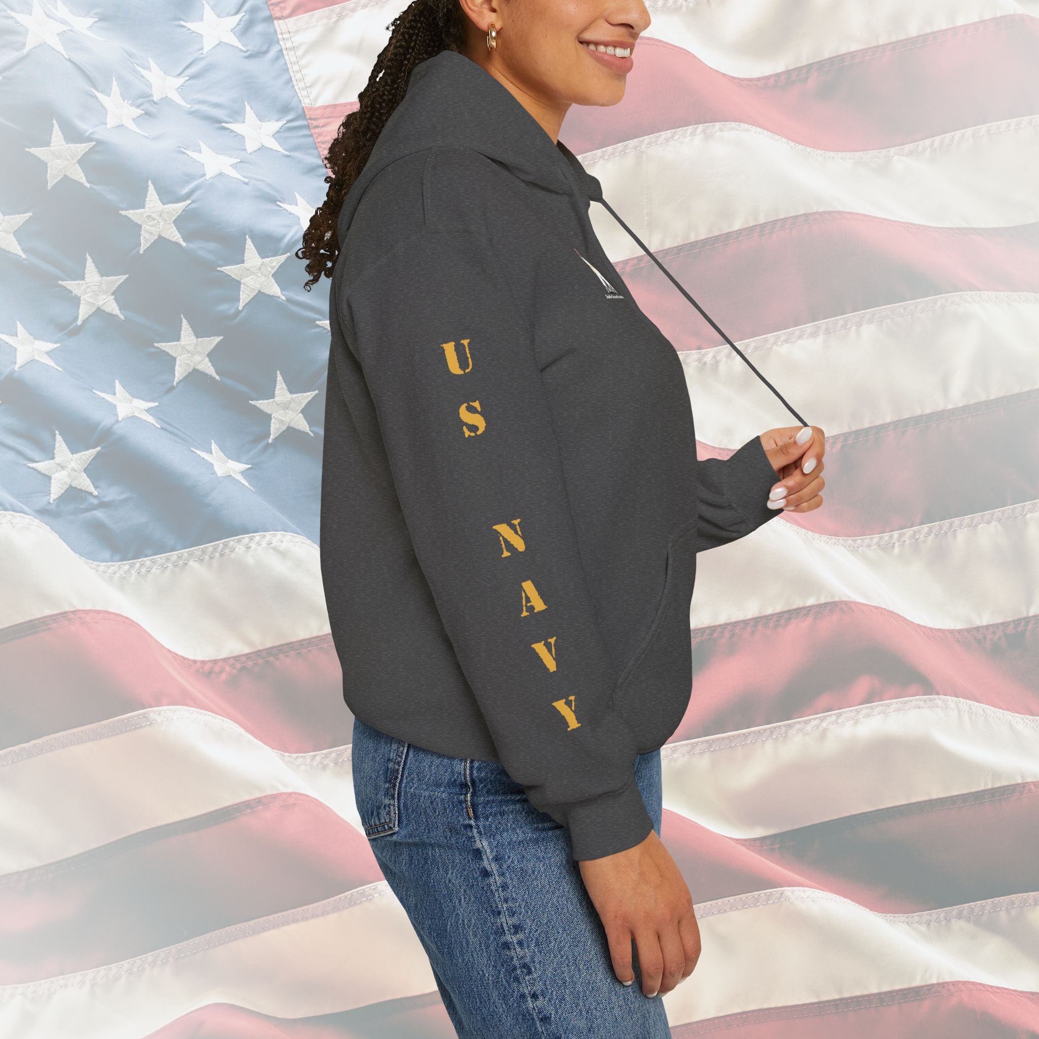 I Am a Female Veteran US Navy Hoodie