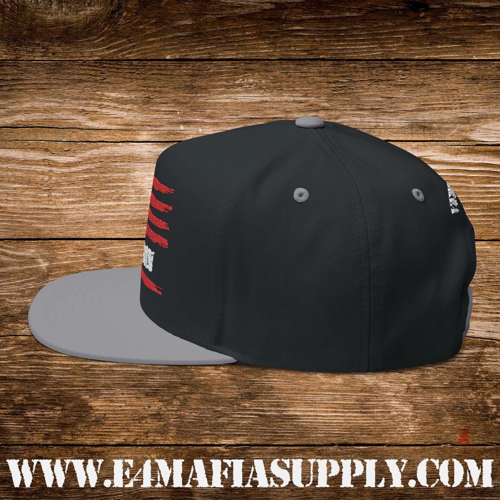 Zero Regrets, Just Deployments” – Patriotic Veteran Flat Bill Cap