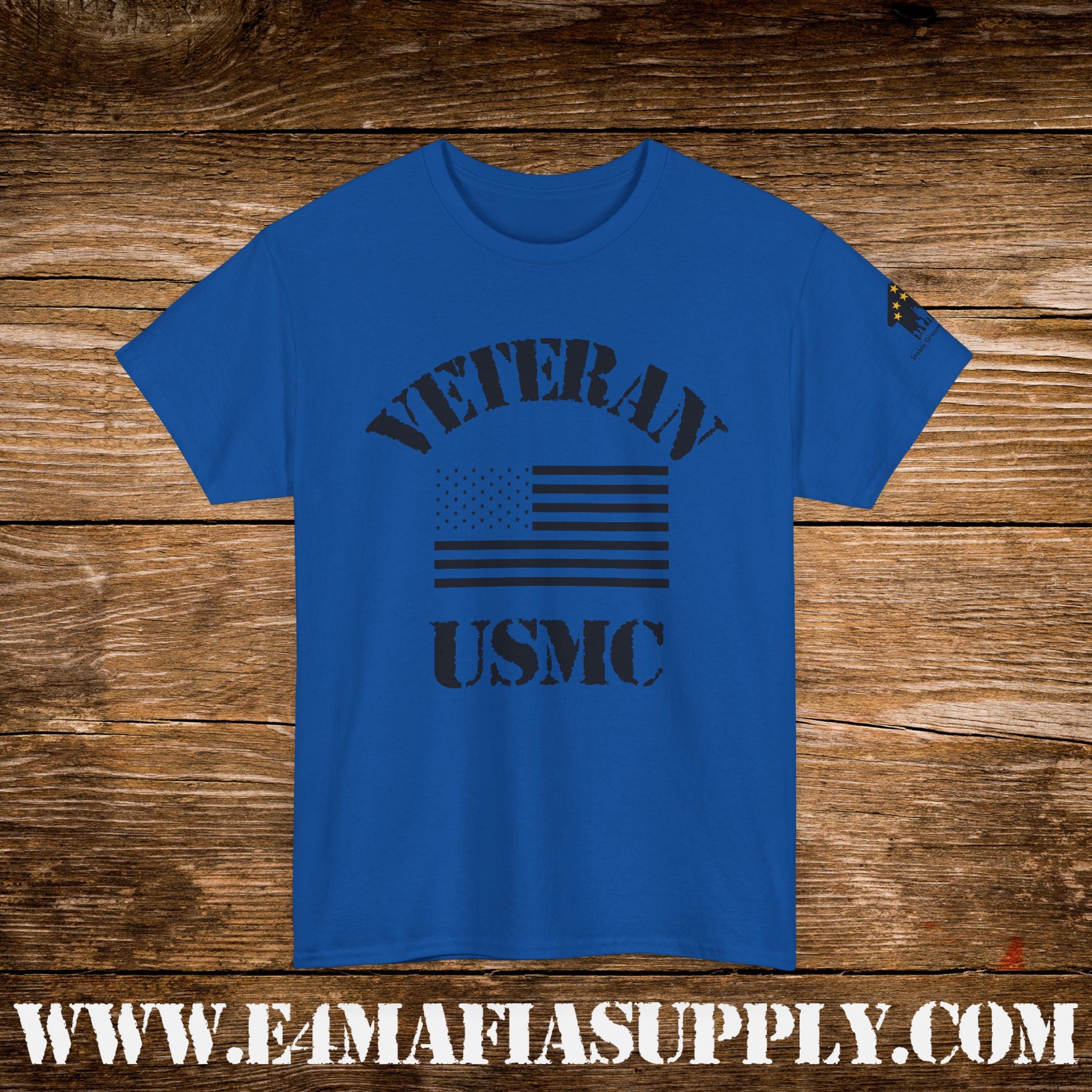 USMC Veteran Flag T-Shirt