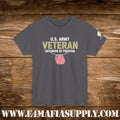 “U.S. Army Veteran – Defender of Freedom” Patriotic Military T-Shirt