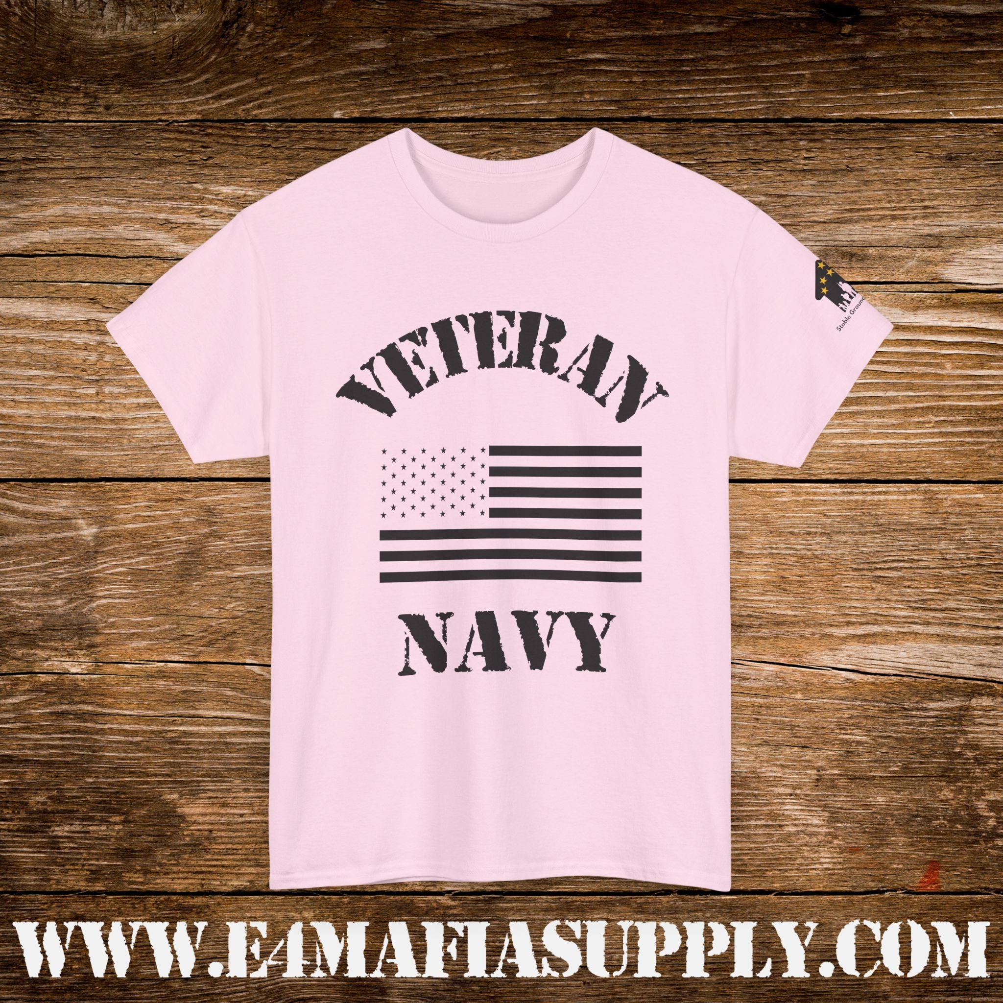 Navy Veteran Flag T-Shirt