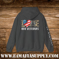 Love Our Veterans US Marines Hoodie